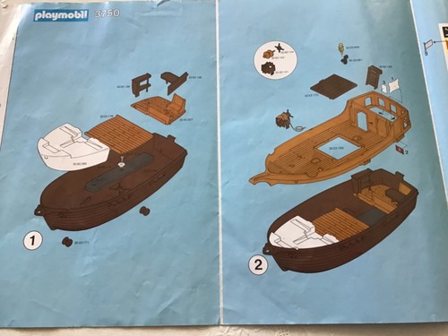 Playmobil piratenschiff 3750 - ,