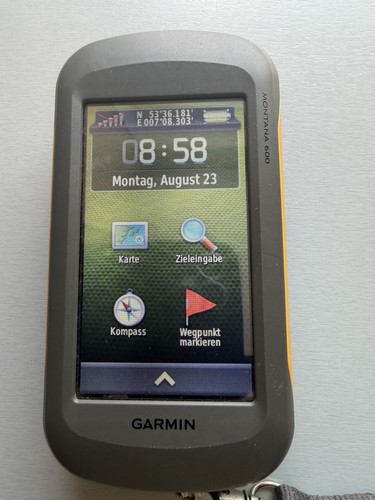 Garmin montana 600 - montana, gps