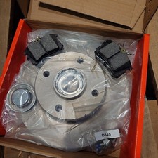 MAPCO Bremsenset Hinten Bremsscheiben Beläge Satz passend für PEUGEOT 307 (3A/C)