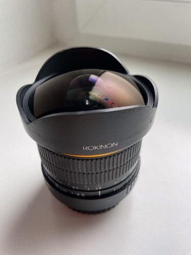 Rokinon 8mm fisheye für - rokinon,