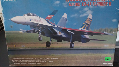 Russian knights su 27 - 1:48, su-27