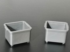 PLAYMOBIL X2 KISTEN GRAUE