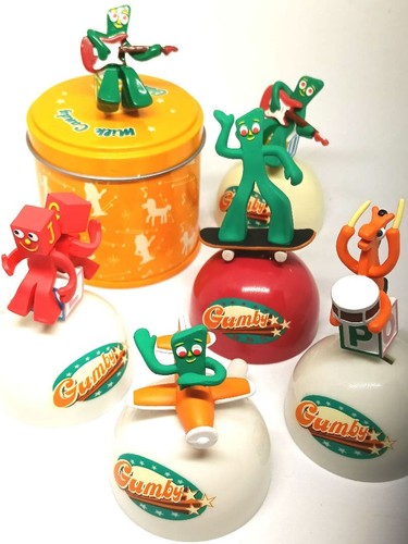 Gummi aufzieh figur set - aufzieh,