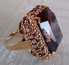 Großer Vintage  Rauchquarz