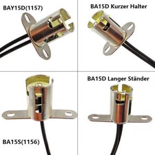 4pcs BA15S BA15D BAY15D