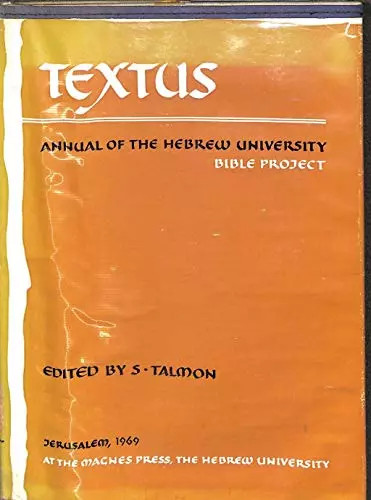 Textus annual the hebrew - annual, of