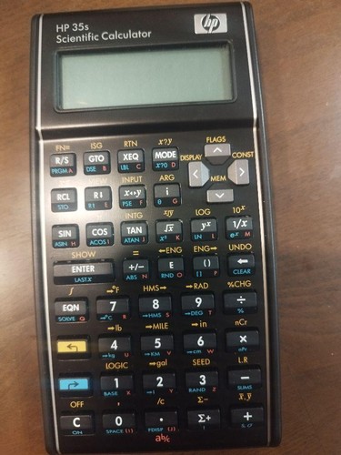 Hewlett packard 35s - hewlett-packard, hp