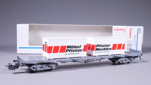 Märklin 4668 flachwagen - 4668,
