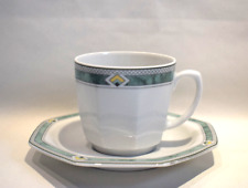 Kaffeetasse & Untertasse Seltmann Weiden  Octa - Tosca - gelb grün