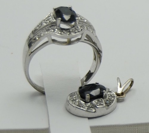 Schmuck set weißgold - set, ring