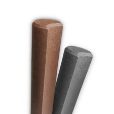 Palisade Kunststoff (100% recycelt) ø11cm Beeteinfassung Rasenkante Beetumrandun