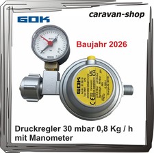 Gasdruckregler für Caravan
