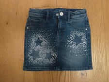 Jeansrock verstellbar Gr. 128