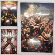 PACK OF 3!!! ABSOLUTE CARNAGE VS DEADPOOL #1+#2+#3 (OF 3) KIRKHAM VIRGIN EXCL