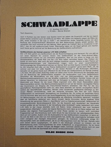 Fanzine ultras flyer - ultras,