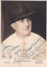 ERICH ZIMMERMANN opera tenor