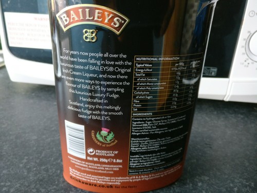 Baileys luxus handmade fudge - baileys,