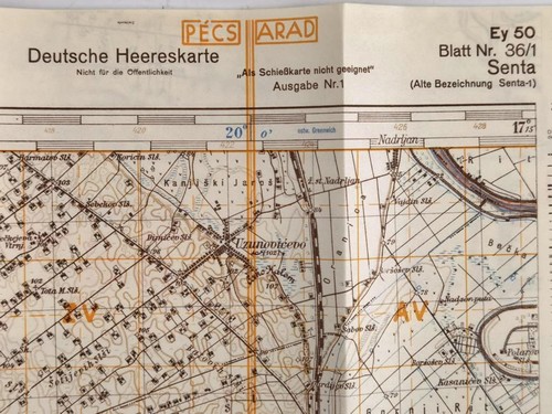 Deutsche heereskarte 1943 - heereskarte,
