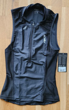 2XU Mens Tri Top Comp Schwarz