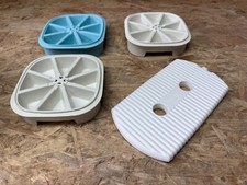 TUPPERWARE 3x Eiswürfelbehälter Eis Quick und Kühlakku