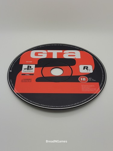 Gta ps1 playstation disk - ps1, 1