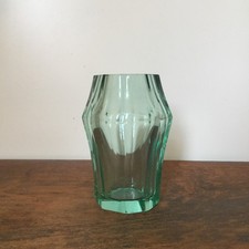 Vase - Moser/Joseph Hoffmann/Böhmen - Art Deco/Pressglas