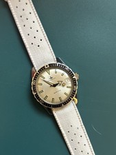 Dugena Watertrip Skin Diver 20 ATM Vintage Stahl 37mm Herren Armbanduhr NOS