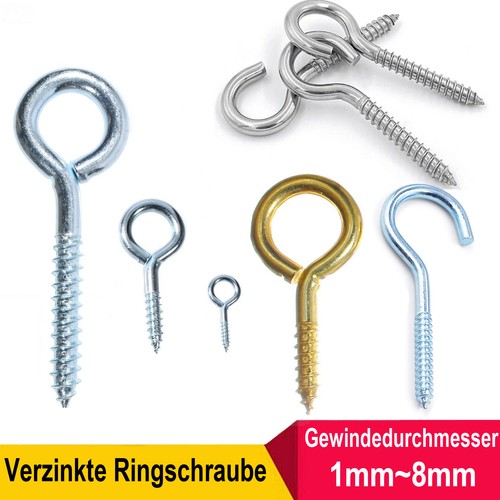 300x verzinkte ringschraube - 10-300x,