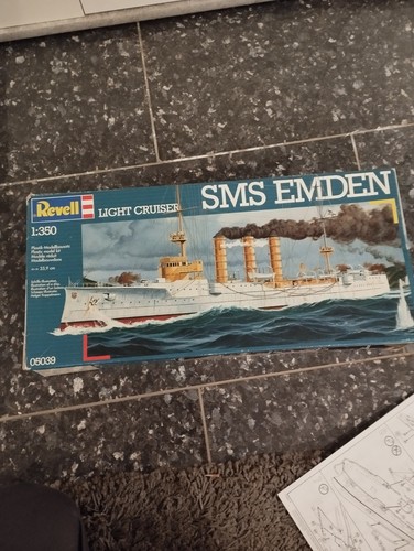 Revell sms emden light cruiser - revell,