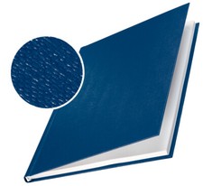 LEITZ Buchbindemappe impressBind A4 3,5 mm blau Hard Cover 10 Mappen