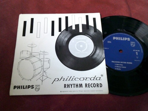 Philicorda rhythm record - rhythm, 7"