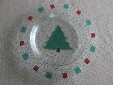 Glasteller Weihnachtsteller