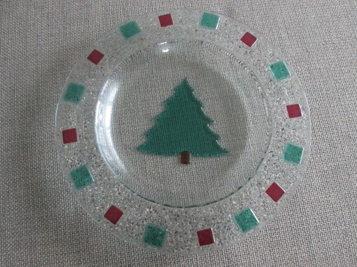 Glasteller weihnachtsteller - glasteller,