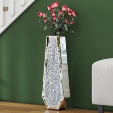 Große bodenvase aus glas - große,