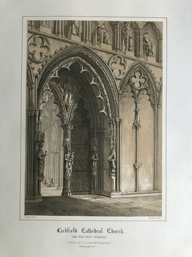 Antiker druck von 1850 - antiker,
