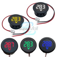 DC4V-100V Voltmeter LED Display Digital Panel Meter Voltage Indicator 5 Colors