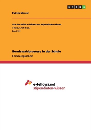 Menzel berufswahlprozesse in - menzel,