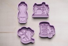 Ausstechform Set Nähen & Quilten – detailreiche Keksausstecher Handarbeit