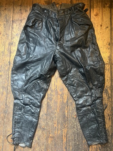 Schwarze ww2 stiefelhose - schwarze,