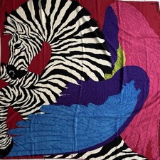 Halstuch Chale Hermes 140 Seide Kaschmir Schal 55 Zebra Pegasus Schal