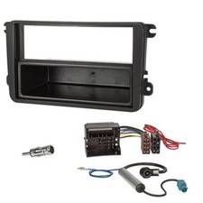 VW Polo 6R ab 09 Radioblende Radioadapter ISO Antennenadapter Phantomeinspeisung