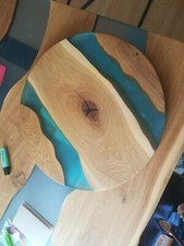 Epoxidharz Tisch 50cm rund