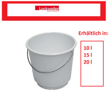 Lockweiler Eimer PE lebensmittelecht - verschiedene Größen