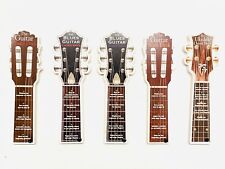 5x Guitar Chord/ Scale Deck