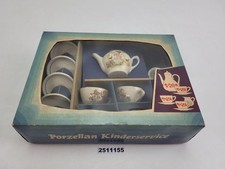 Porzellan Kinder-Service für Puppen Tee-Service DDR Spielzeug in OVP #2511155