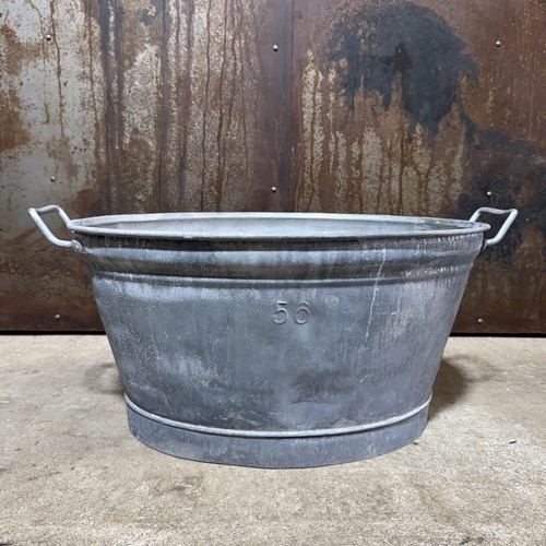 Alte kleine zinkwanne ovale - kleine,