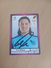 Panini sticker signiert tim - panini,
