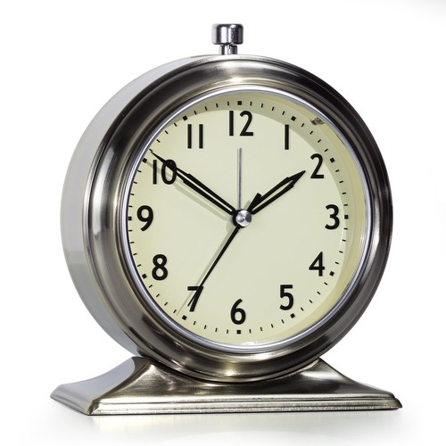 Retro wecker analog lautlos - wecker,
