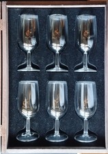 6 Remy Martin Vintage Cognac-Gläser in Holzkiste