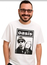 Oasis Band T-Shirt Weiß XL